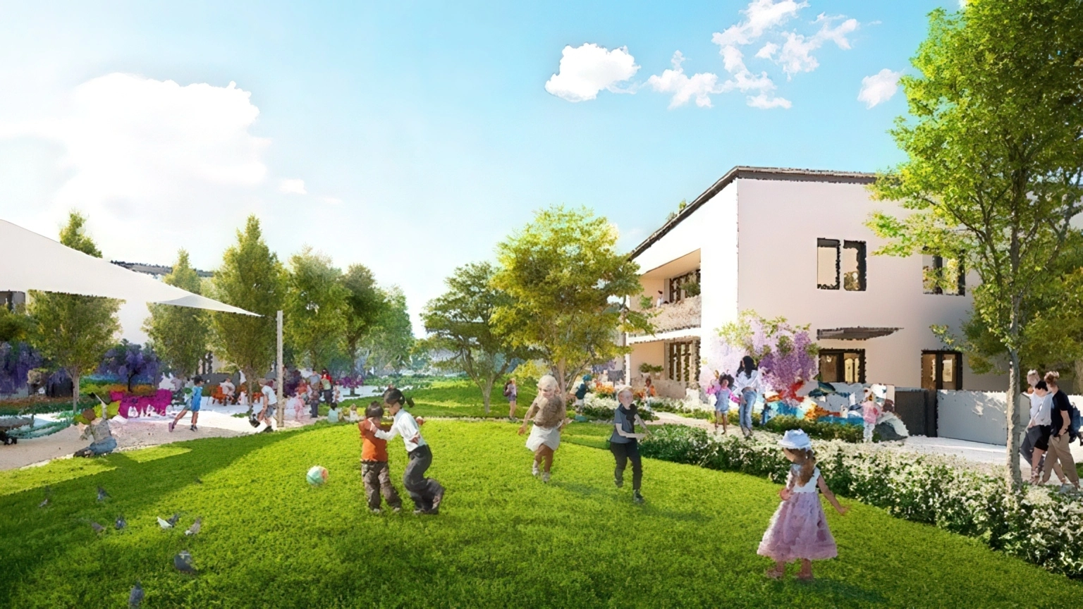 New Together California Courtyard